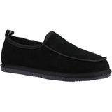 Hush Puppies Mens Charles Slippers Black