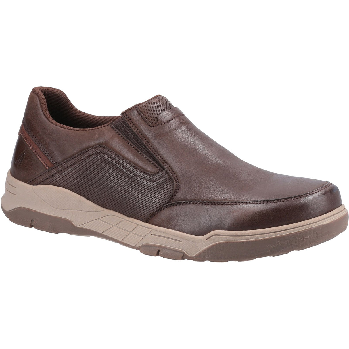 Hush Puppies Mens Fletcher Shoe Coffee