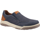 Hush Puppies Mens Fletcher Shoe Navy/Tan