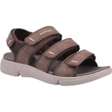 Hush Puppies Mens Raul Sandal Brown