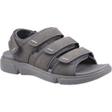 Hush Puppies Mens Raul Sandal Grey