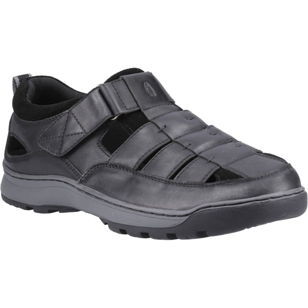 Hush Puppies Mens Rucker Fisherman Black