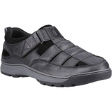 Hush Puppies Mens Rucker Fisherman Black
