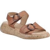 Hush Puppies Womens Alison Buckle Sandal Tan