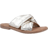Hush Puppies Womens Amy Wide Fit Sandal Gold