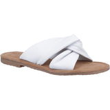 Hush Puppies Womens Amy Wide Fit Sandal White
