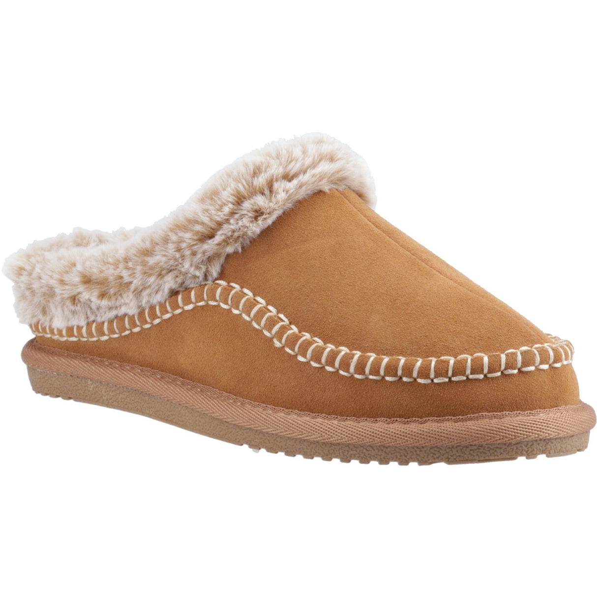 Hush Puppies Womens Anika Slipper Tan