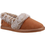 Hush Puppies Womens Ariel Slipper Tan