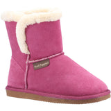 Hush Puppies Womens Ashleigh Slipper Bootie Rose