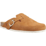 Hush Puppies Womens Bailey Closed Toe Mule Tan