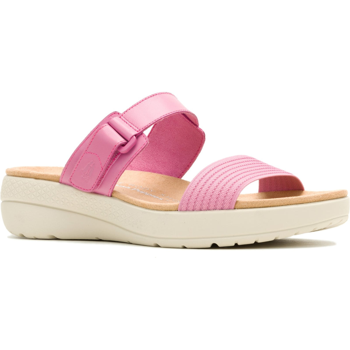 Hush Puppies Womens Breathe Gore Slide Rose