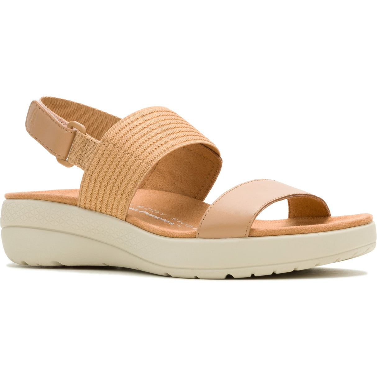 Hush Puppies Womens Breathe Slingback Sandal Tan
