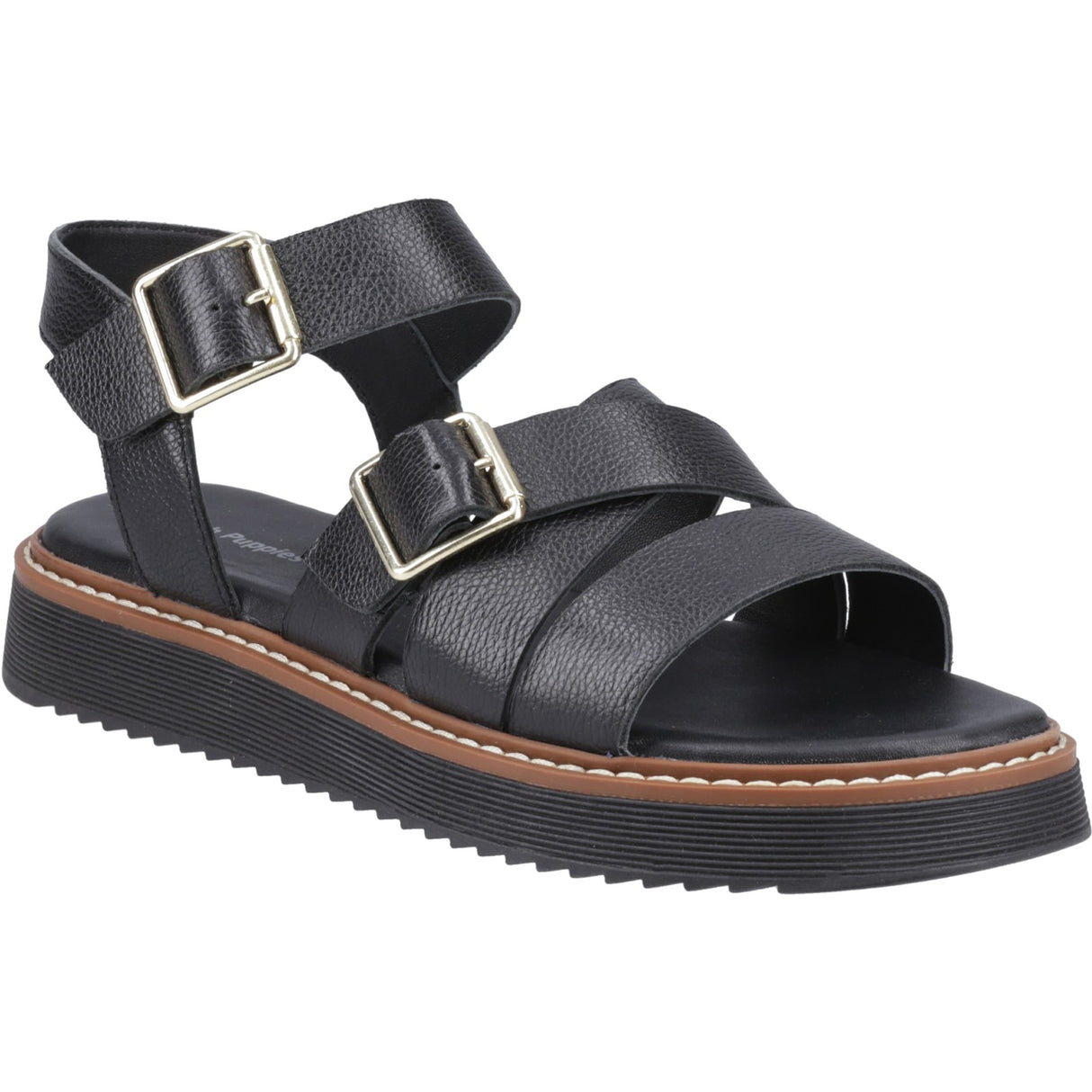 Hush Puppies Womens Cady Sandal Black