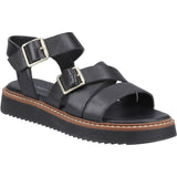 Hush Puppies Womens Cady Sandal Black