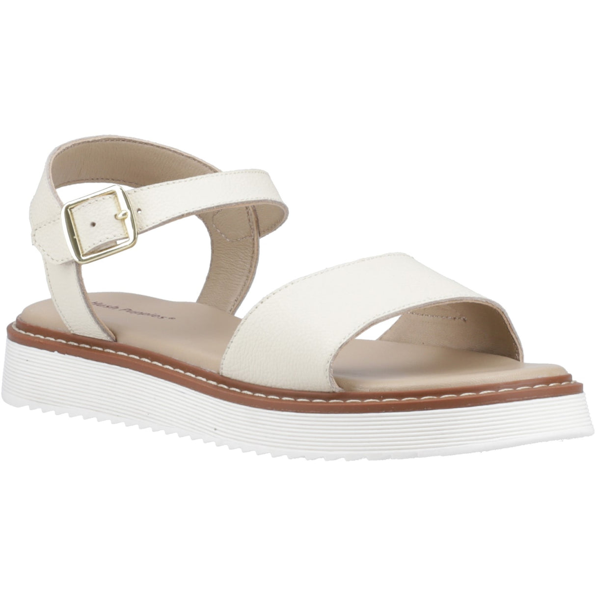 Hush Puppies Womens Cassie Sandal Cream