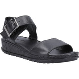 Hush Puppies Womens Ellie Sandal Black/Black