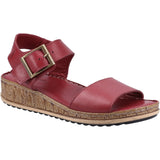 Hush Puppies Womens Ellie Sandal Bordeaux