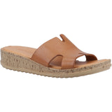 Hush Puppies Womens Eloise Mule Sandal Tan