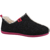 Hush Puppies Womens Good Slippers Charcoal