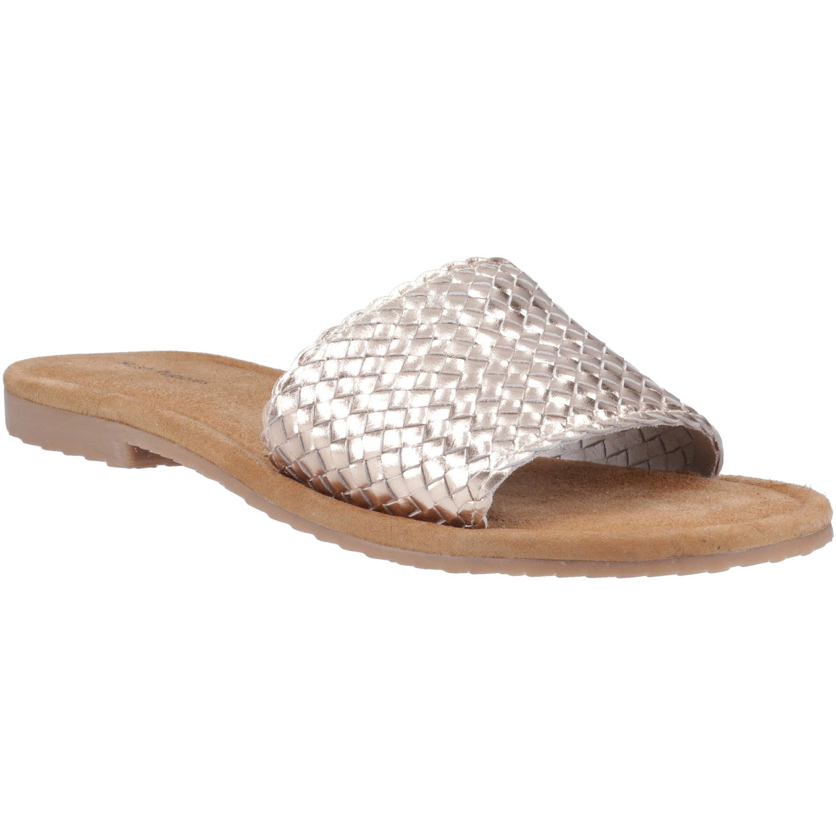Hush Puppies Womens Hetty Slide Sandal Bronze
