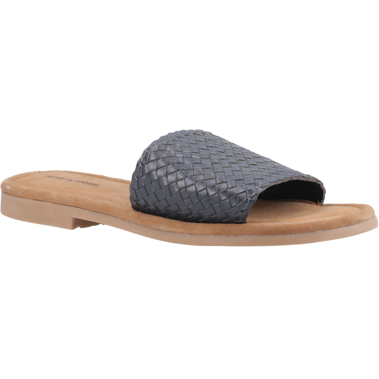 Hush Puppies Womens Hetty Slide Wide Fit Navy