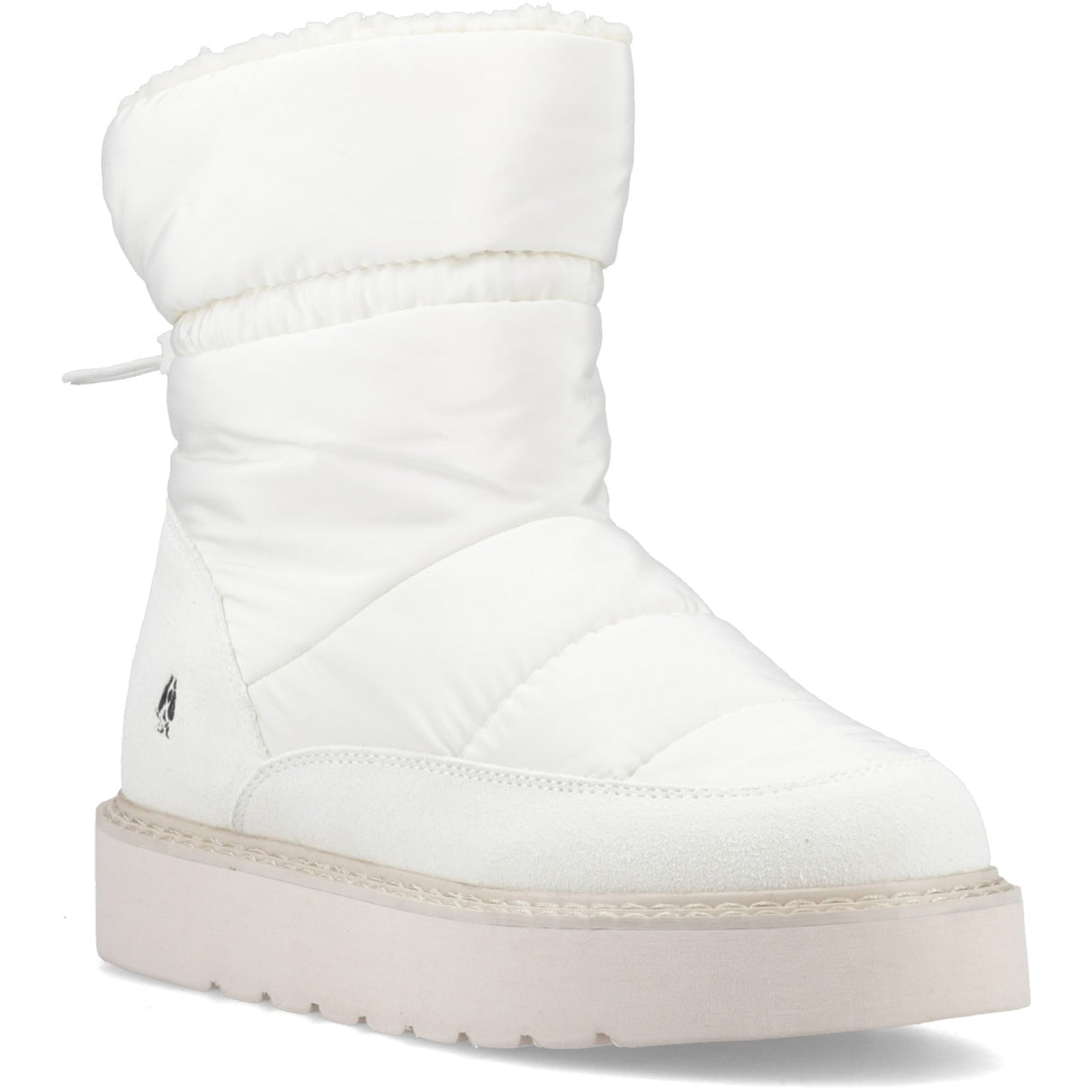 Hush Puppies Womens Hush Puffies Slippers White