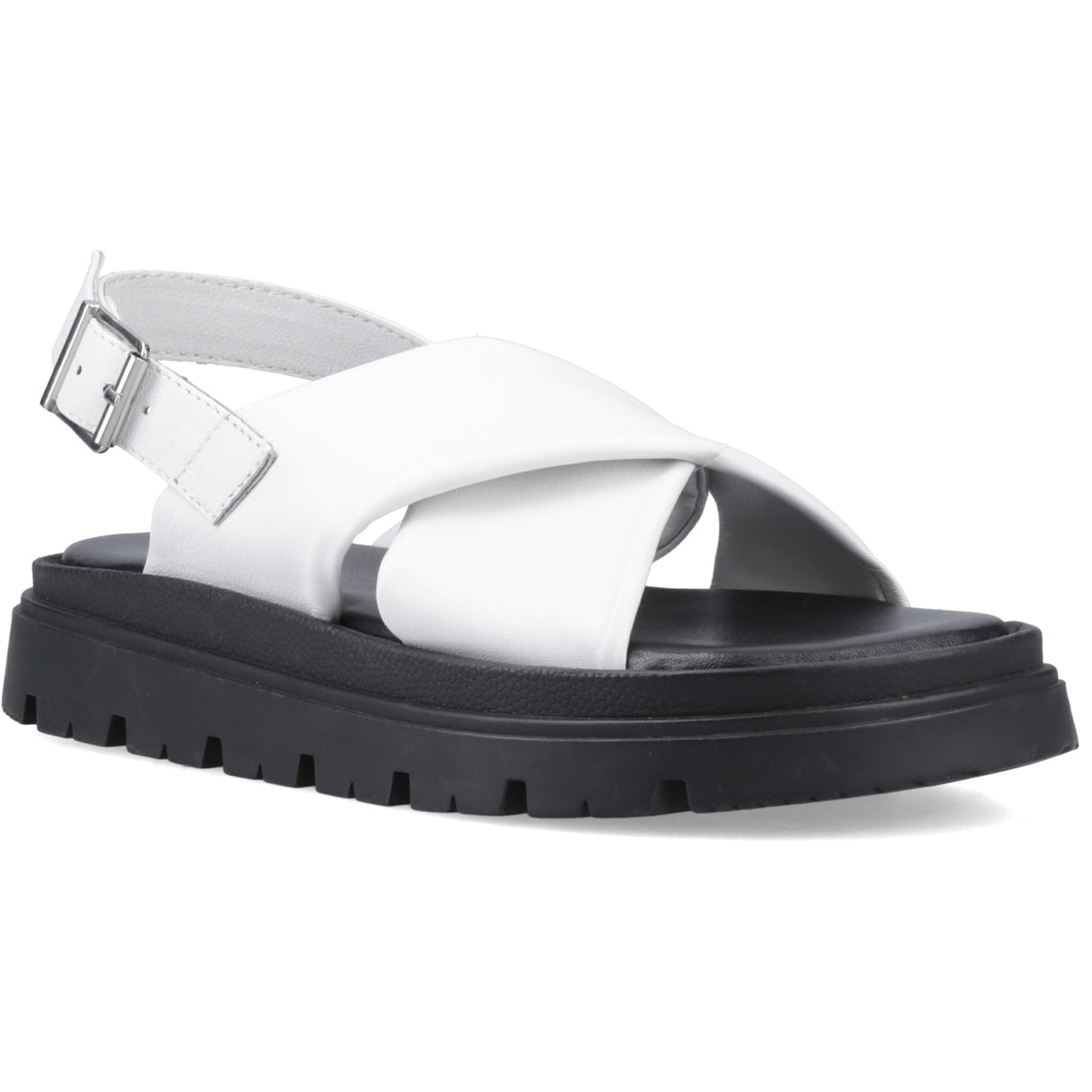 Hush Puppies Womens Lara Sandal White