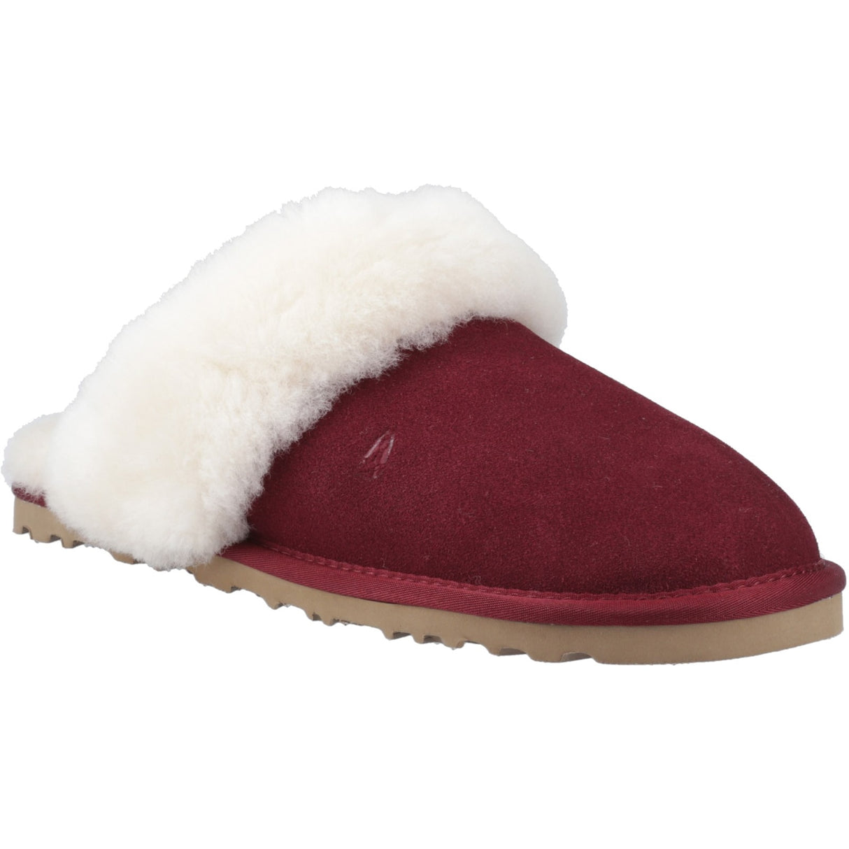 Hush Puppies Womens Samantha Mule Slipper Bordeaux