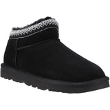 Hush Puppies Womens Sloane Bootie Slipper Black