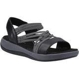 Hush Puppies Womens Susanna Sandal Black