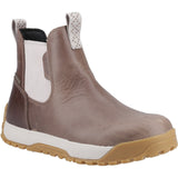 Xtratuf Womens Ankle Deck Boot Leather Stone