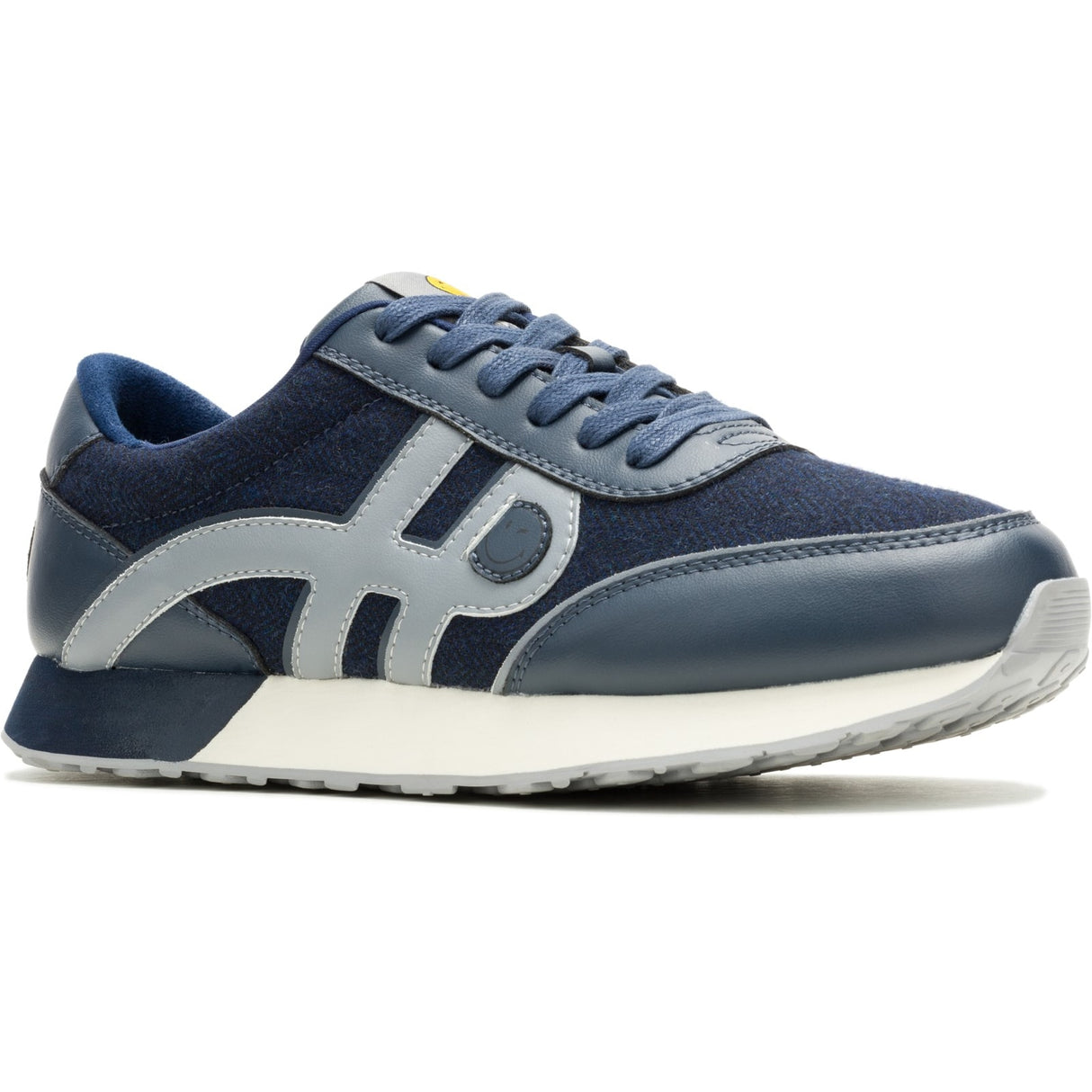 Hush Puppies Mens Seventy8 Smiley Trainer Blue