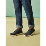 Hush Puppies Mens Bronko Chukka Boot Navy