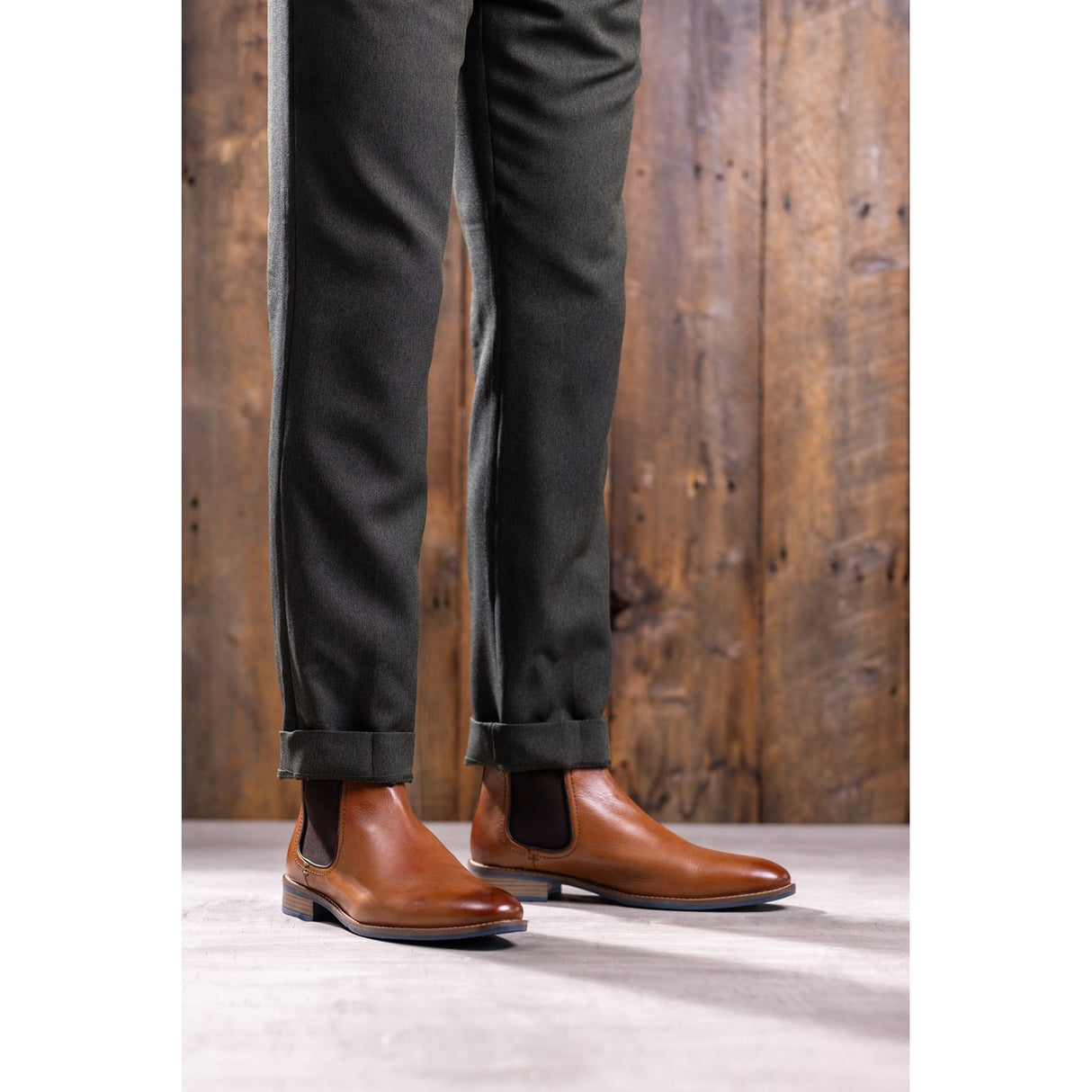 Hush Puppies Mens Diego Chelsea Boot Tan