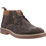 Hush Puppies Mens Gideon Chukka Boot Chocolate