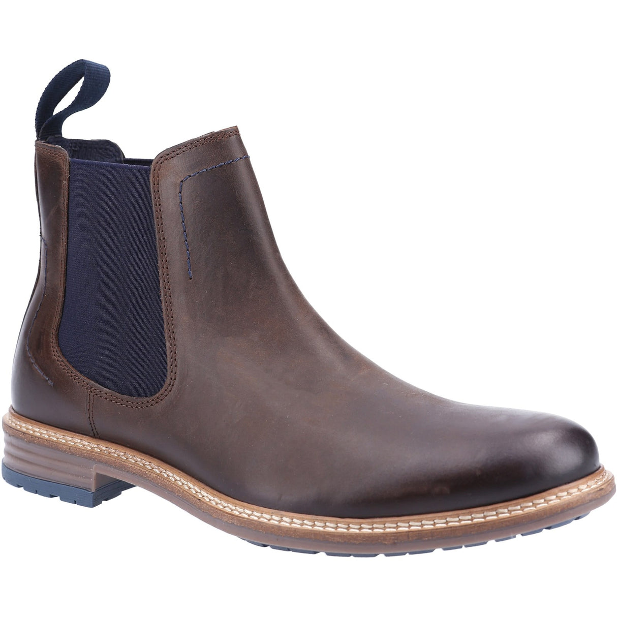 Hush Puppies Mens Justin Chelsea Boot Brown