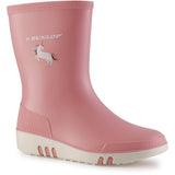 Dunlop Infant Kids Kids Mini Wellington Light Pink/White