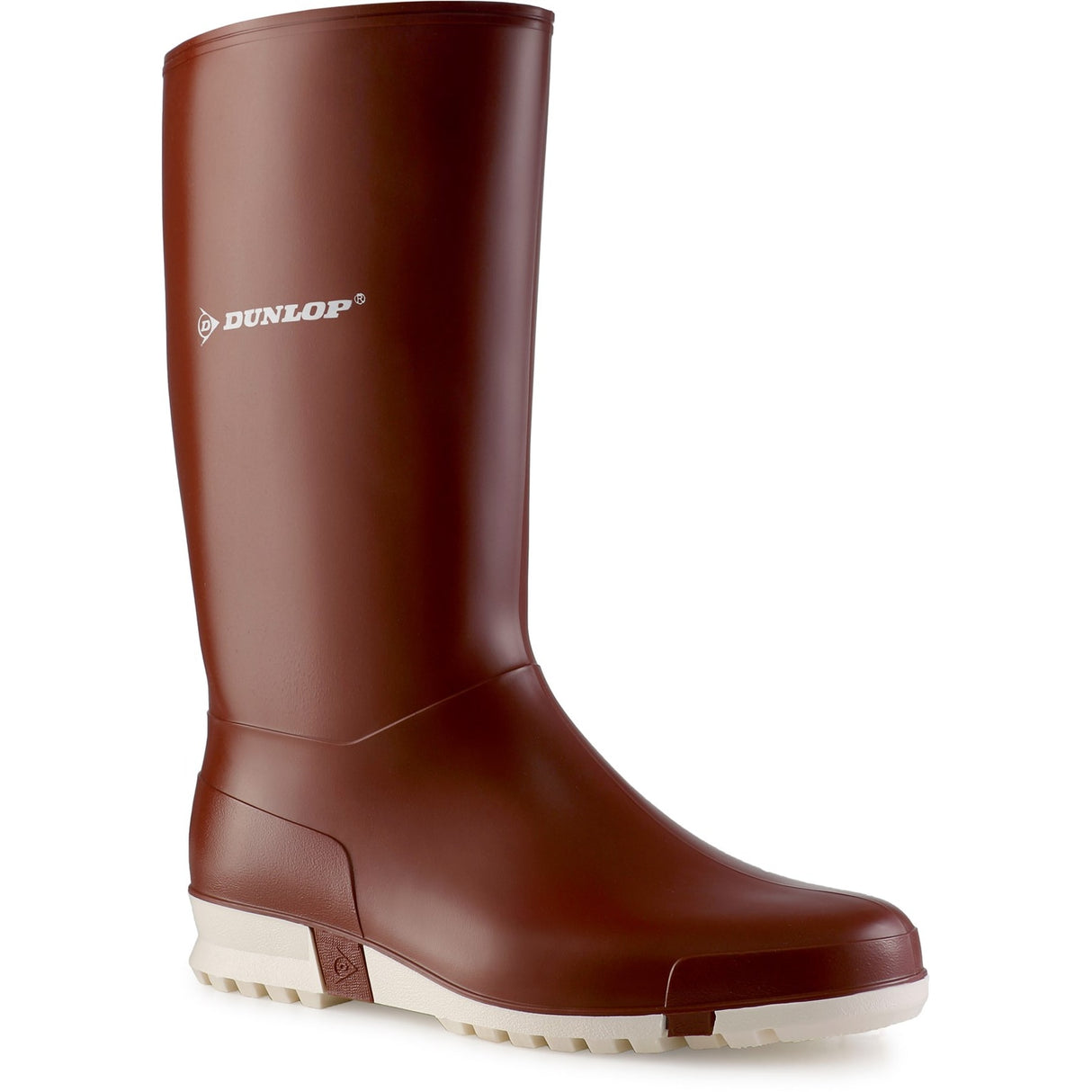 Dunlop Junior Kids Sport Wellington Burgundy/White