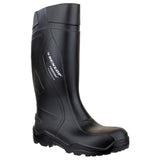 Dunlop Unisex Purofort+ Full Safety Wellington Black