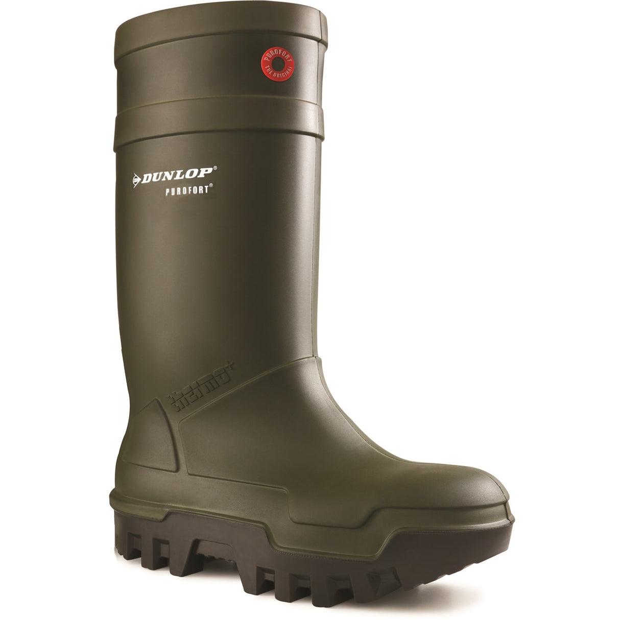 Dunlop Unisex Purofort Thermo+ Full Safety Wellington Green