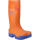 Dunlop Unisex FIELDPRO THERMO+ Safety Wellington Orange