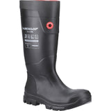 Dunlop Mens TerraPro Full Safety Wellington Black