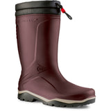 Dunlop Unisex Blizzard Wellington Burgundy/Grey/Black