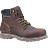 Amblers Mens Dorking Casual Boot Brown Crazy Horse