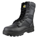 Amblers Safety Unisex FS008 Hi leg Safety Boot Black