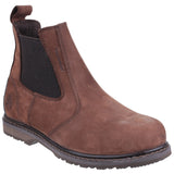 Amblers Safety Unisex AS148 Sperrin Lightweight Waterproof Pull On Dealer Safety Boot Brown