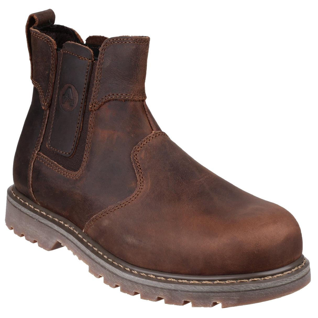Amblers Safety Unisex FS165 Pull-On Safety Dealer Brown
