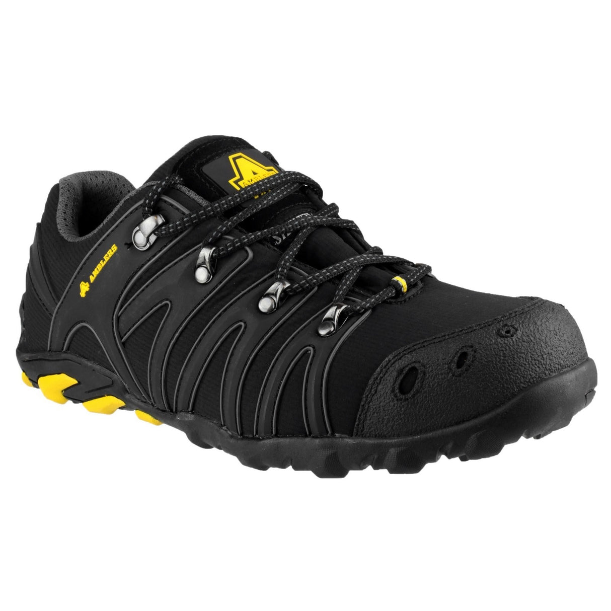 Amblers Safety Unisex FS23 Soft Shell Safety Trainer Black