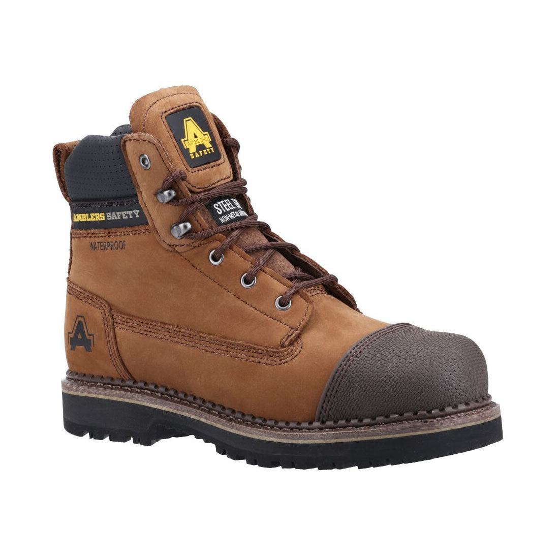 Amblers Safety Mens AS233 Scuff Safety Boot Brown