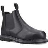Amblers Safety Unisex FS5 Goodyear Welted Pull on Safety Dealer Boot Black